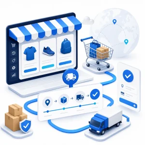 WooCommerce Shipping Setup — WNYPress illustration