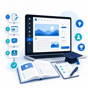 WordPress Blogging Training — WNYPress illustration