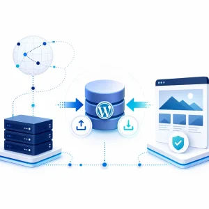 WordPress Database Import or Export — WNYPress illustration