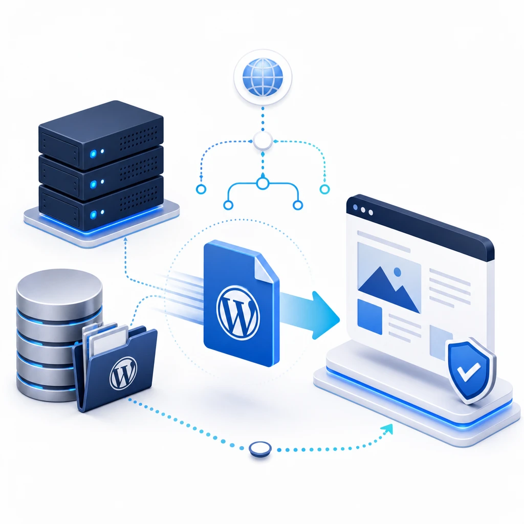 WordPress File Transfer — WNYPress illustration