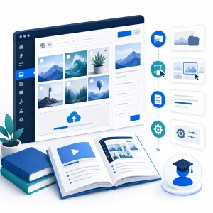 WordPress Media Library Training — WNYPress illustration