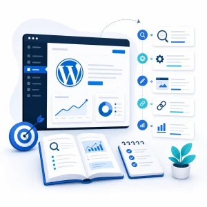 WordPress SEO Basics Training — WNYPress illustration