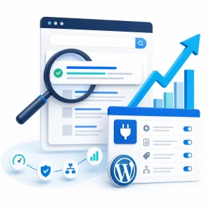 WordPress SEO Plugin Setup — WNYPress illustration