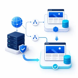 WordPress Staging Site Setup — WNYPress illustration