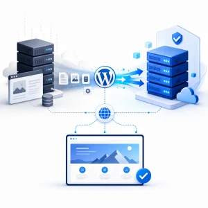 WordPress Website Migration — WNYPress illustration
